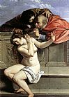 Artemisia Gentileschi Susanna and the Elders painting